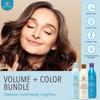 Ovation Hair 3-Step Bundle for Fine, Color-Treated Hair with Volume Shampoo, Cell Therapy Hair Growth & Healthy Scalp Treatment, Color Conditioner - Add Volume & Hydration for Dyed or Bleached Hair view 2