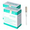 VNisenllc Body Piercing Needles I.V. Catheter Cannula Ear Nose Septum Navel Sterile Piercing Needles Tattoo Tool, 100pcs 16G Grey view 1