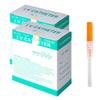 VNisenllc Body Piercing Needles I.V. Catheter Cannula Ear Nose Septum Navel Sterile Piercing Needles Tattoo Tool, 100pcs 14G Orange view 1