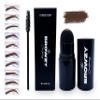 Eyebrow Stamp Kit, Long Lasting Waterproof Color in 5 shades, Plant Based Pomade, Natural Matte Finish (Dark Brown) view 1