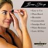 Eyebrow Stamp Kit, Long Lasting Waterproof Color in 5 shades, Plant Based Pomade, Natural Matte Finish (Dark Brown) view 3