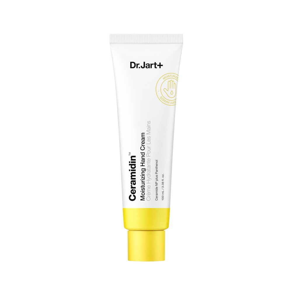 Dr.Jart+ Ceramidin Moisturizing Korean Hand Cream For Dry Hands with Ceramides and Panthenol | Korean Skin Care, 3.38 Fl Oz