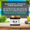 Santa Cruz Paleo, Beef Tallow Sun Balm with Non-Nano Zinc Oxide, Sunscreen Free, Unscented, Natural Mineral Sun Protection for Face & Body, Acne Safe, Moisturizer, Non Comedogenic, Organic Balm, 2 Oz view 4