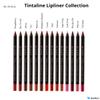Biss Tintaline Lipliner - 14 Vivid Colors, High-Coverage, Waterproof, Long-Lasting Pigmentation, Creamy. 1.2 gmrs (Soft Pink) view 4