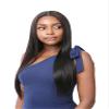 NUTIQUE ILLUZE Human Hair Virtually Undetectable HD Glueless 13X4 Lace Front Wig STRAIGHT 26" (350 Copper) view 4