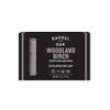 Barrel & Oak Exfoliating Bar Soap for Men, Walnut Shell Powder, Olive Stone, and Essential Oils, Long-Lasting Bar Soap, Vegan, SLS-Free, Woodland Birch view 1