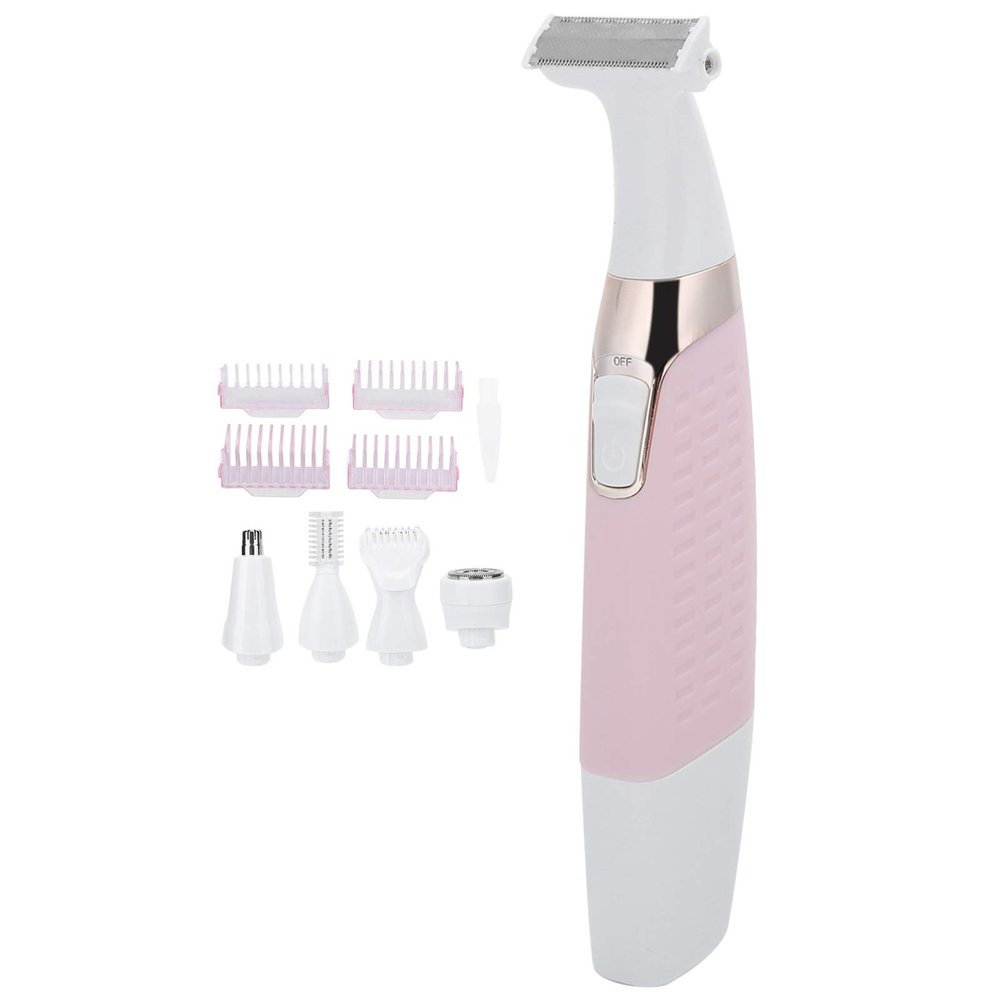 5 in 1 Electric Eyebrow Trimmer Rechargeable Electric Epilator Universal Shaver Eyebrow Trimmer Portable Shaver, For Facial Hair Removal, Full Body Hair Removal