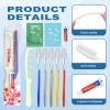Bulk Hygiene Kits for Homeless,Disposable Toothbrushes with Toothpaste and Comb for Homeless Individually WrappedBasic Toiletry Kits Travel Size Shampoo And Body Wash For Hotel,Air Bnb Charity (200) view 3