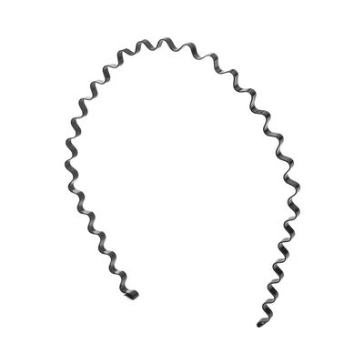 Wave Shape Headband, Metal Hair Hoop Wash Face Headband Men Hair bands Headwear Hair Accessories Hair Bands for Women Men(A)