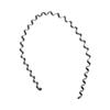 Wave Shape Headband, Metal Hair Hoop Wash Face Headband Men Hair bands Headwear Hair Accessories Hair Bands for Women Men(A) view 1