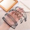Wave Shape Headband, Metal Hair Hoop Wash Face Headband Men Hair bands Headwear Hair Accessories Hair Bands for Women Men(A) view 3