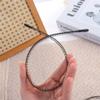 Wave Shape Headband, Metal Hair Hoop Wash Face Headband Men Hair bands Headwear Hair Accessories Hair Bands for Women Men(A) view 4
