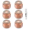 Generation 3 Replacement Heads for Finishing Touch Flawless Facial Hair Remover, Double Precision Replacement Blades Heads Compatible with New Flawless Gen 3, 6 pack view 1