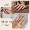 AZUREBEAUTY Nail Repair Glue for Broken Cracked Split Weak Nails, Purple Quick Dry No UV Needed, Easy Application, Durable & Long-Lasting Fast Glue False Nails, Press On Nails view 2