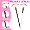 6 Pcs Fan Brushes for Facial Fan Mask Brush Soft Makeup Mask Applicator Acid Applicator Esthetician Brush for Mud Cream Mask Makeup Peel view 3