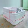 Acrylic Spa Footbath Nail Salon Pedicure Footbath Barrel deep Foot Bath Spa with Massage Special for Hotel Foot Bath Club Sturdy Acrliy Tubs for Soaking Feet Foot Bath Basin ( Color : Type a , Size : view 2