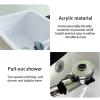 Acrylic Spa Footbath Nail Salon Pedicure Footbath Barrel deep Foot Bath Spa with Massage Special for Hotel Foot Bath Club Sturdy Acrliy Tubs for Soaking Feet Foot Bath Basin ( Color : Type a , Size : view 4