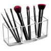 3 Holes Transparent Acrylic Makeup Brush Tool Cosmetic Makeup Storage Box Brush Holder Table Organizer Make Up Tool view 3