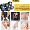 VRMETA 5D Floating Replacement Shaver Heads for Bald Men Universal Sharp Blades Head shavers for Rotary Electric Shavers (5D Black) view 2