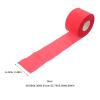 LUOZZY 5 Rolls Barber Neck Strips Disposable Paper Neck Strips Keep Neck Clean Rollls Style Neck Strips Barber Salon Supplies - Red view 2