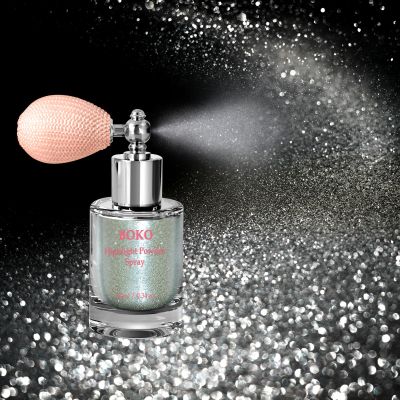 Boko Body Glitter Spray, Glitter Spray for Sparkling Body Face Hair Nail Clothes, Hair Glitter Spray Body Shimmer Powder for Highlighter Makeup Festival Party Concert Rave Accessories