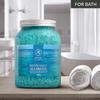Bath Sea Salt Set 2X 46 Oz - Sea Breeze Salt - Natural Bath Sea Salts - Best for Relaxing - Calming - Body Care - Beauty - Aromatherapy view 4