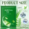 Siifert 60 Pcs Travel Size Aloe Vera Gel 98% Organic After Sun Moisturizer for Face, Body, Soothing Hydrating Lotion Bulk for Winter Vacation, Guests Skin Care Gifts view 3