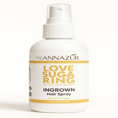 ANNAZUR Ingrown Hair Treatment, Razor Bump Stopper for Women and Men, Razors Removal Shaving, Bikini Area, Body, Face, Neck, Legs, and Underarm Area