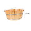 Healvian Soaker Bowl Multi-Purpose Foot Bath Bucket for Daily Use Portable Foot Washing Basin for Home for Relaxation and Suitable for Adults view 2