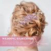 Baluue Crystal Bridal Hair Comb Rhinestone Wedding Headpiece Alloy Hair Accessories for Brides view 2