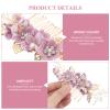Baluue Crystal Bridal Hair Comb Rhinestone Wedding Headpiece Alloy Hair Accessories for Brides view 3