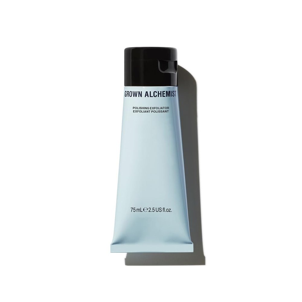 Grown Alchemist Polishing Exfoliant. Gentle Face Smoothing with Pink Grapefruit & Glucomannan Extract, 75mL