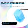 ACTROL Eyelash Extensions Tweezer Cleanser 1 Bottles Lash Tweezers Cleaning Tool for Lash Glue Remover with Sponge Blue Ball Eyelash Tweezer Liquid Supplies 25ml view 3