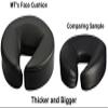 MASTER HEALTH PRODUCT Massage Table Face Cushion Pillow Professional Massage Bed Universal Face Down Pillow Headrest Face Rest (Black) view 3