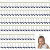 100 pieces Bean Sprout Hair Clips,Funy Plant Hair Clips,Little Grass hairpin,Headwear Cute Hair Accessories for Women Girls Kids School Home Party view 1