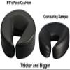 MASTER HEALTH PRODUCT Massage Table Face Cushion Pillow Professional Massage Bed Universal Face Down Pillow Headrest Face Rest (Burgundy) view 3