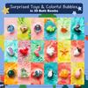 30 Pack Kids Bath Bombs with Jungle & Sea Toy Surprises - 15 Jungle-Themed & 15 Ocean-Themed Bath Fizzies - Fun Bath Time for Boys & Girls view 4