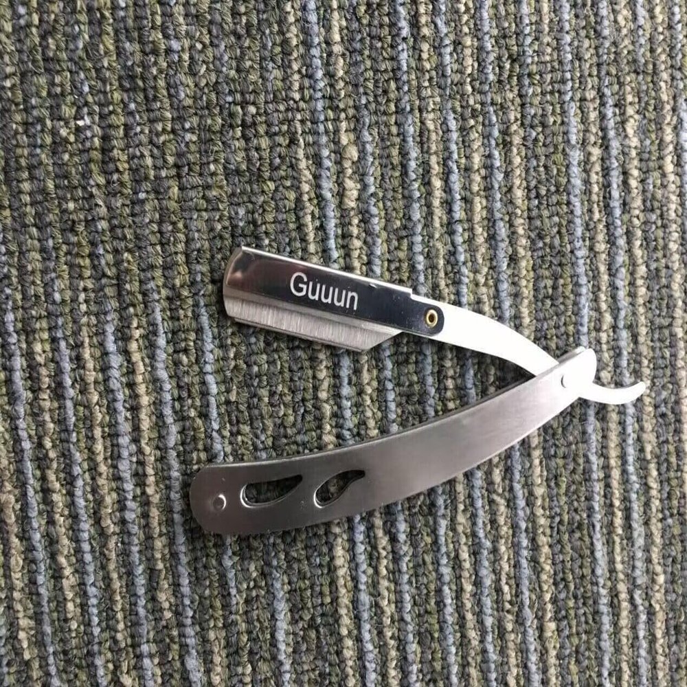 Straight Razor with Stainless Steel Handle