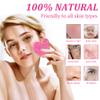 120-Count Kickleen Compressed Cellulose Heart Shape Facial Sponges | Natural Cosmetic Spa Sponges for Facial Cleansing | Exfoliating | Makeup Mask Removal | Reusable | Skin Massage (120 Count (Pink)) view 4