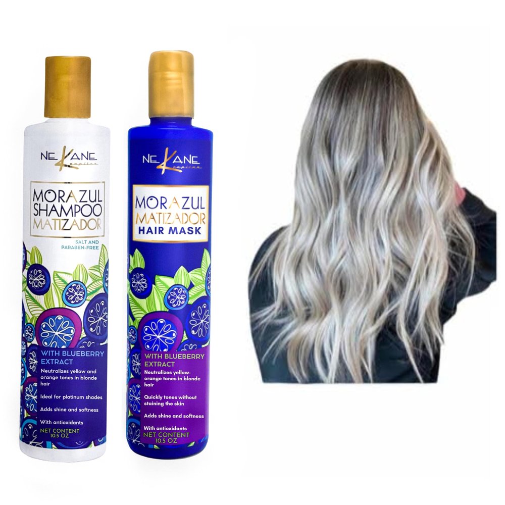 Generic KIT Nekane Champ Morazul & Mascarilla Morazul 10.58 oz, Silver