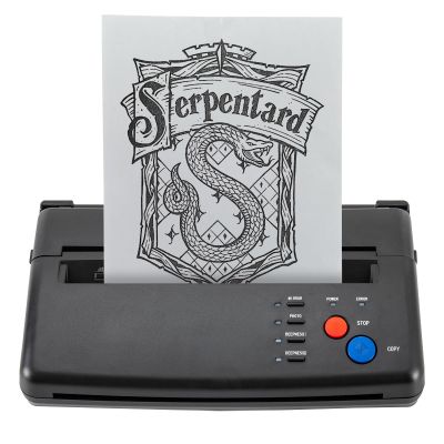 Tattoo Stencil Transfer Copier,Wireless Thermal Tattoo Printer Machine Applicable for A4 Paper,Portable Rechargeable Tattoo Supplies for Beginners Temporary Tattoos