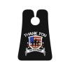 ZKLCRYTR Thank You Veterans Men's Beard Bib Apron Waterproof Smooth Surface Beard Apron Durable Foldable Beard Hair Men's Gift view 1