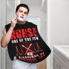 ZKLCRYTR Nurse One Of The Few Blessings Of Being Ill Men's Beard Bib Apron Waterproof Smooth Surface Beard Apron Durable Foldable Beard Hair Men's Gift view 2