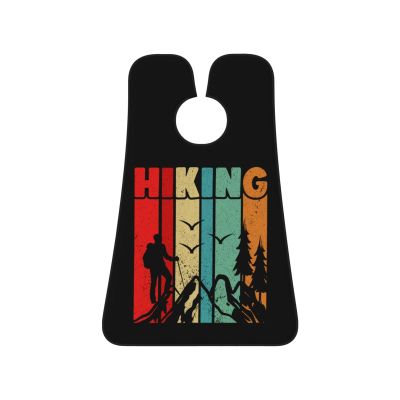ZKLCRYTR Climb A Mountain To See The Scenery Men's Beard Bib Apron Waterproof Smooth Surface Beard Apron Durable Foldable Beard Hair Men's Gift