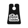ZKLCRYTR Baseball Grandma Men's Beard Bib Apron Waterproof Smooth Surface Beard Apron Durable Foldable Beard Hair Men's Gift view 1