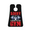 ZKLCRYTR Sorry I Can't I Have To Go Gym Men's Beard Bib Apron Waterproof Smooth Surface Beard Apron Durable Foldable Beard Hair Men's Gift view 1