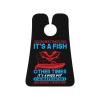 ZKLCRYTR Sometimes It's A Fish Other Times I Always Catch Sometimes Men's Beard Bib Apron Waterproof Smooth Surface Beard Apron Durable Foldable Beard Hair Men's Gift view 1