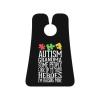 ZKLCRYTR Autism Grandma Men's Beard Bib Apron Waterproof Smooth Surface Beard Apron Durable Foldable Beard Hair Men's Gift view 1