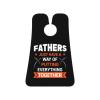 ZKLCRYTR Fathers Just Have A Way Of Putting Everything Yogether Men's Beard Bib Apron Waterproof Smooth Surface Beard Apron Durable Foldable Beard Hair Men's Gift view 1