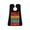 ZKLCRYTR Admit It Life Would Be Boring Without Video Games Men's Beard Bib Apron Waterproof Smooth Surface Beard Apron Durable Foldable Beard Hair Men's Gift view 1